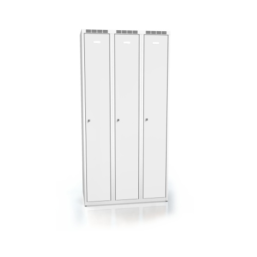 Kleiderschrank B 900 mm - grau